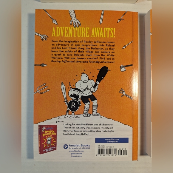 Awesome Friendly Adventure with help from Greg Heffley Set of 4 Books Paperback - Picture 6 of 11